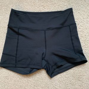 Zyia Black Light and Tight Pocket Hustle Shorts